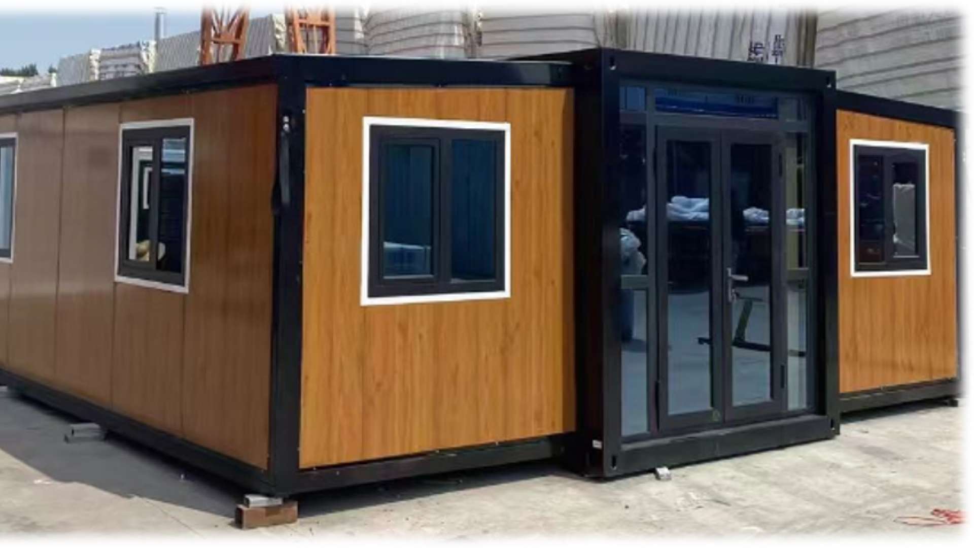 Bild på 40ft dual wing expandable container house